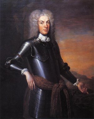 Colonel James Otaway by John Smibert Oil Painting