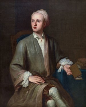 Edward Nightingale by John Smibert Oil Painting