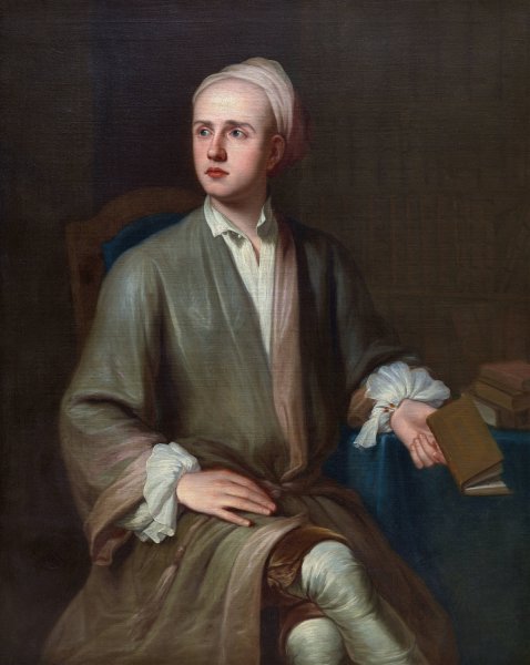 Edward Nightingale  by John Smibert - Hand-Painted Oil Painting Reproduction