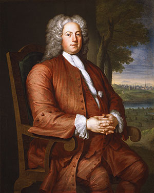 Francis Brinley by John Smibert Oil Painting