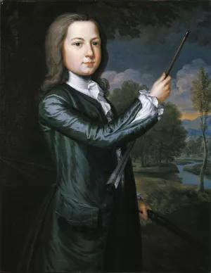 James Bowdoin II by John Smibert Oil Painting