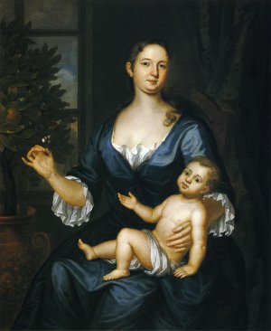 Mrs. Francis Brinley and Son Francis