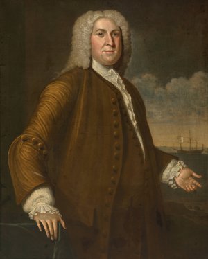 Peter Faneuil by John Smibert Oil Painting