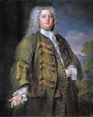 Samuel Browne Oil painting by John Smibert
