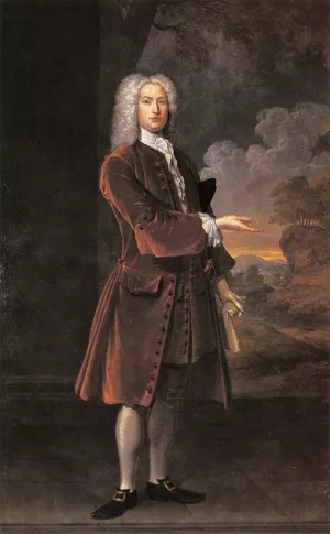 William Browne by John Smibert Oil Painting