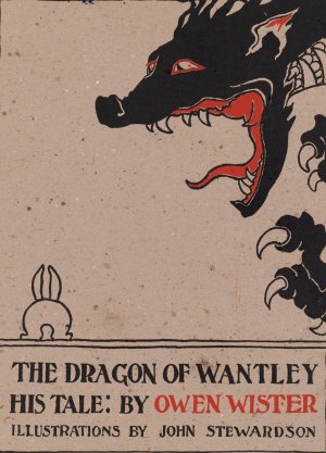 The Dragon of Wantley, his tale: by Owen Wister by John Stewardson Oil Painting