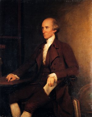 Portrait Of Warren Hastings, First Governor-General Of India 1732-1818 by John Thomas Seton Oil Painting