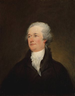 Alexander Hamilton by John Trumbull Oil Painting