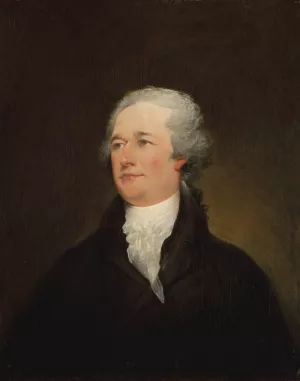Alexander Hamilton by John Trumbull Oil Painting