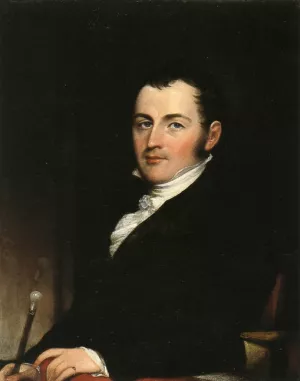 George Gallagher, New York by John Trumbull - Oil Painting Reproduction