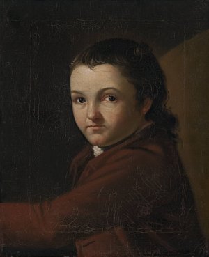 Jabez Huntington, Jr. by John Trumbull Oil Painting