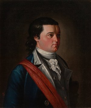 Major Roger Alden by John Trumbull Oil Painting