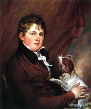 Portrait of John M. Trumbull, the Artist's Nephew by John Trumbull Oil Painting