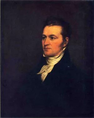 Samuel Miles Hopkins by John Trumbull Oil Painting