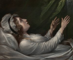 Sarah Trumbull by John Trumbull Oil Painting