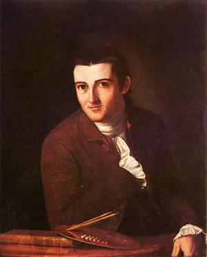 Self Portrait by John Trumbull Oil Painting