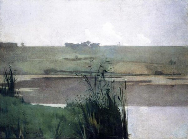 Main Product Photo of Arques-la-Bataille Painting by John Twachtman