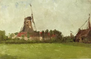 Holland by John Twachtman - Oil Painting Reproduction