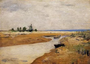 The Inlet by John Twachtman - Oil Painting Reproduction