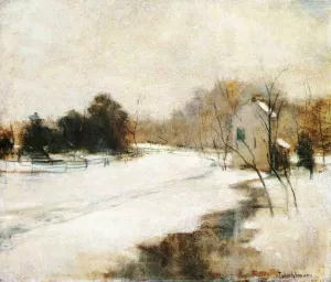 Winter in Cincinnati by John Twachtman Oil Painting