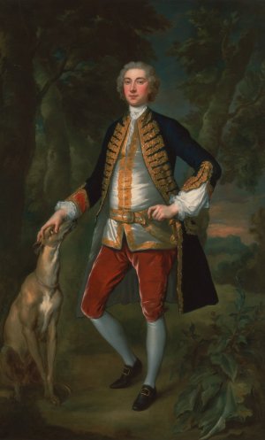 John Dodd, of Swallowfield, Berkshire by John Vanderbank Oil Painting