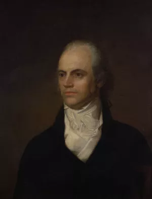 Aaron Burr by John Vanderlyn Oil Painting