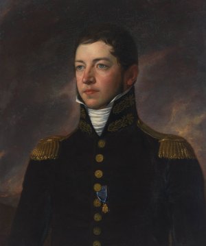 Col. George Gibbs III by John Vanderlyn Oil Painting