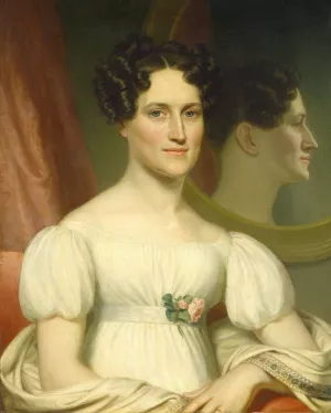 Mary Ellis Bell by John Vanderlyn Oil Painting