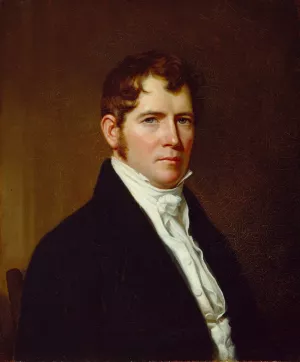 Portrait of a Man by John Vanderlyn Oil Painting