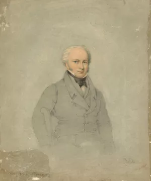 Portrait of Martin van Buren by John Vanderlyn Oil Painting