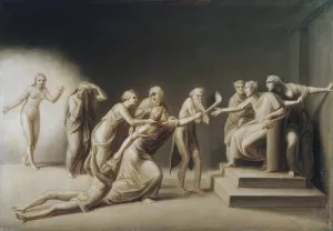 The Calumny of Apelles by John Vanderlyn Oil Painting