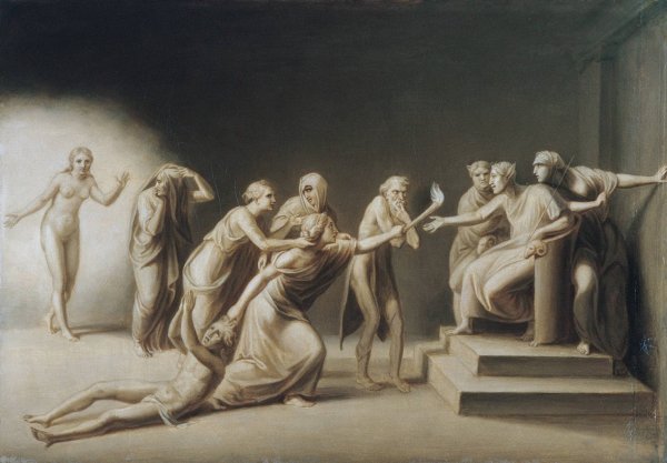Main Product Photo of The Calumny of Apelles  Painting by John Vanderlyn