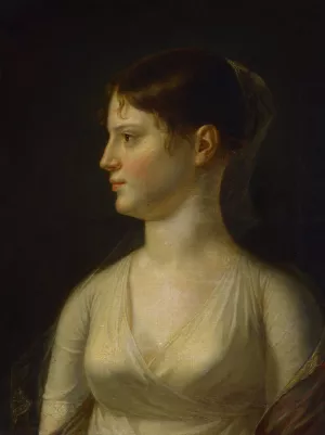 Theodosia Burr Alston by John Vanderlyn Oil Painting