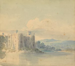 Castle by John Varley Oil Painting