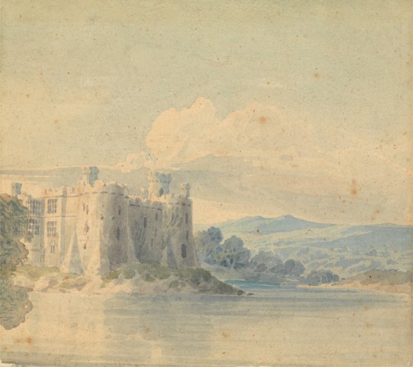 Castle by John Varley - Hand-Painted Oil Painting Reproduction