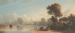 Chiswick by John Varley Oil Painting