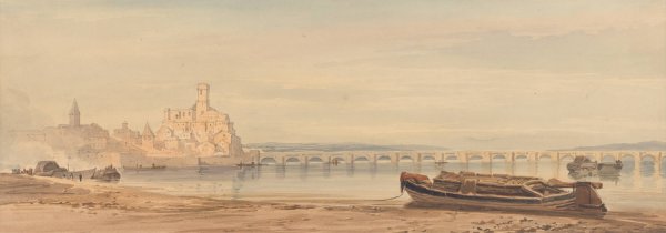 Merida, Spain by John Varley - Hand-Painted Oil Painting Reproduction