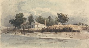 Millbank by John Varley Oil Painting