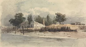 Millbank by John Varley Oil Painting