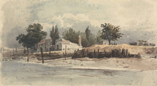Millbank by John Varley - Hand-Painted Oil Painting Reproduction