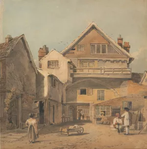 Norwich by John Varley Oil Painting