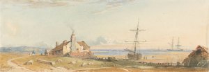 The Welsh Coast by John Varley Oil Painting