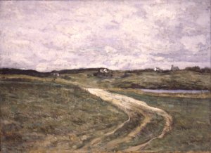 Plymouth Hills by John W. Beatty Oil Painting
