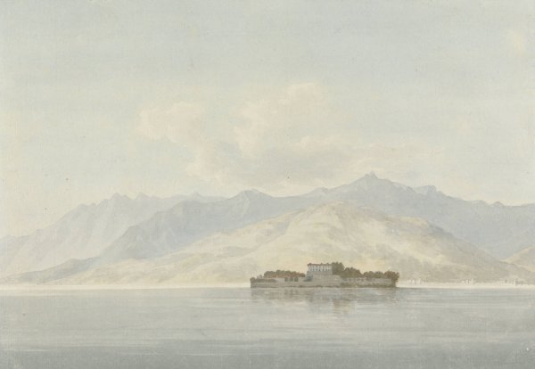 Main Product Photo of Isola Madre, Lago Maggiore  Painting by John Warwick Smith