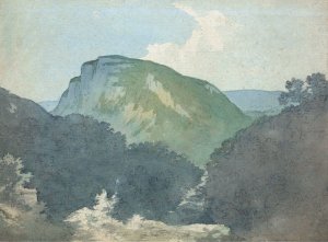 Matlock High Tor by John Warwick Smith Oil Painting