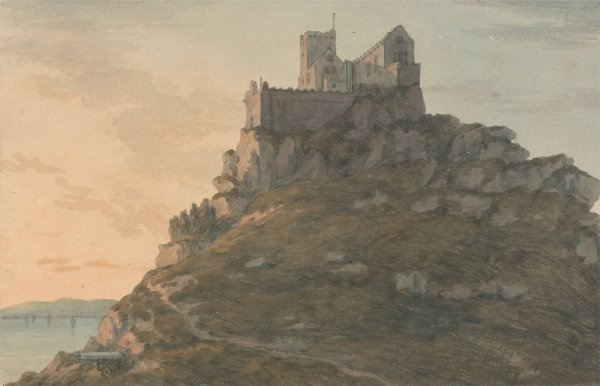 Main Product Photo of Saint Michael's Mount, Cornwall Painting by John Warwick Smith
