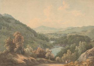 The Pass of Killiecrankie by John Warwick Smith Oil Painting