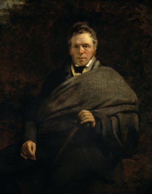 James Hogg, 1770 - 1835. Poet; 'The Ettrick Shepherd' by John Watson Gordon Oil Painting