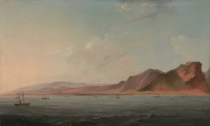 View of Santa Cruz, Tenerife by John Webber Oil Painting