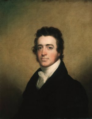 Augustus Washington Clason by John Wesley Jarvis Oil Painting